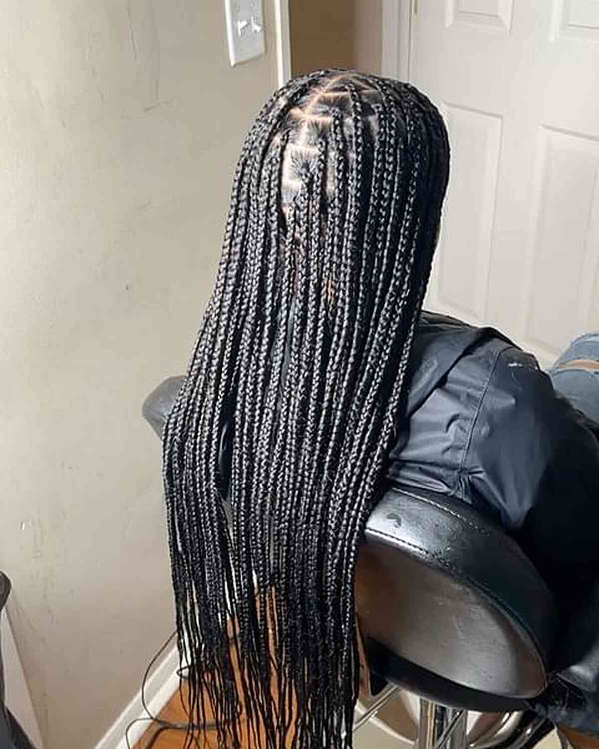 25 Coolest Small Knotless Braids Black Women Are Getting in 2025