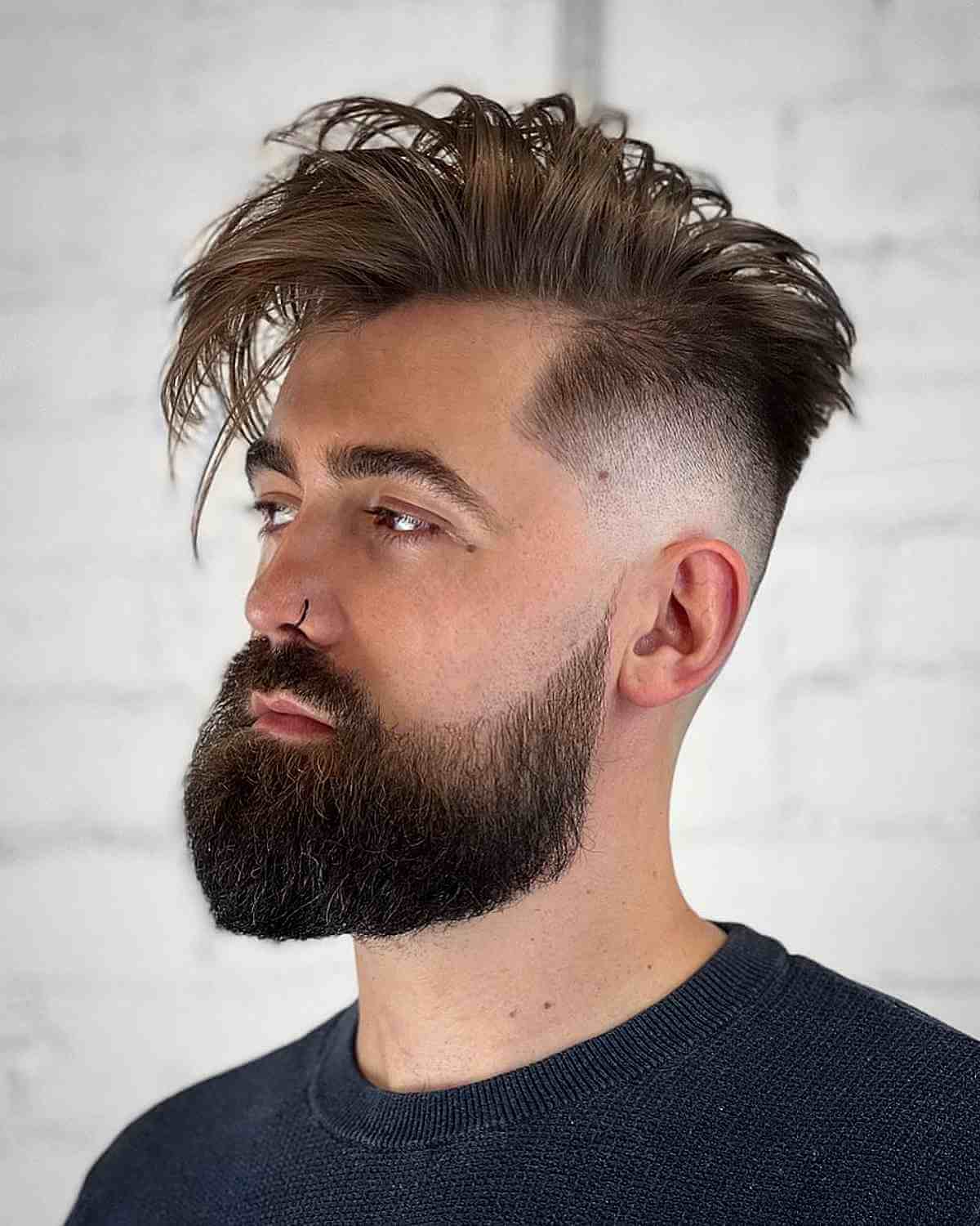 34 Best Beard Fade Haircut &#038; Hairstyle Ideas for a Modern, Rugged Look