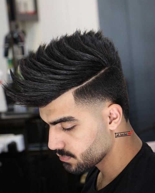 30 Hard Part Haircut and Hairstyle Ideas for Men in 2025
