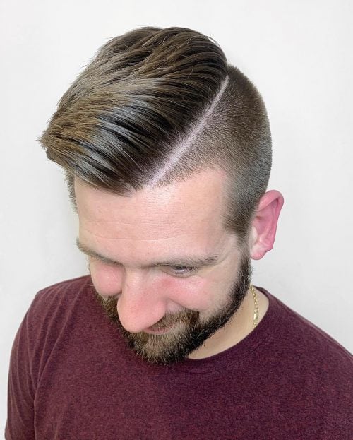 30 Hard Part Haircut and Hairstyle Ideas for Men in 2025