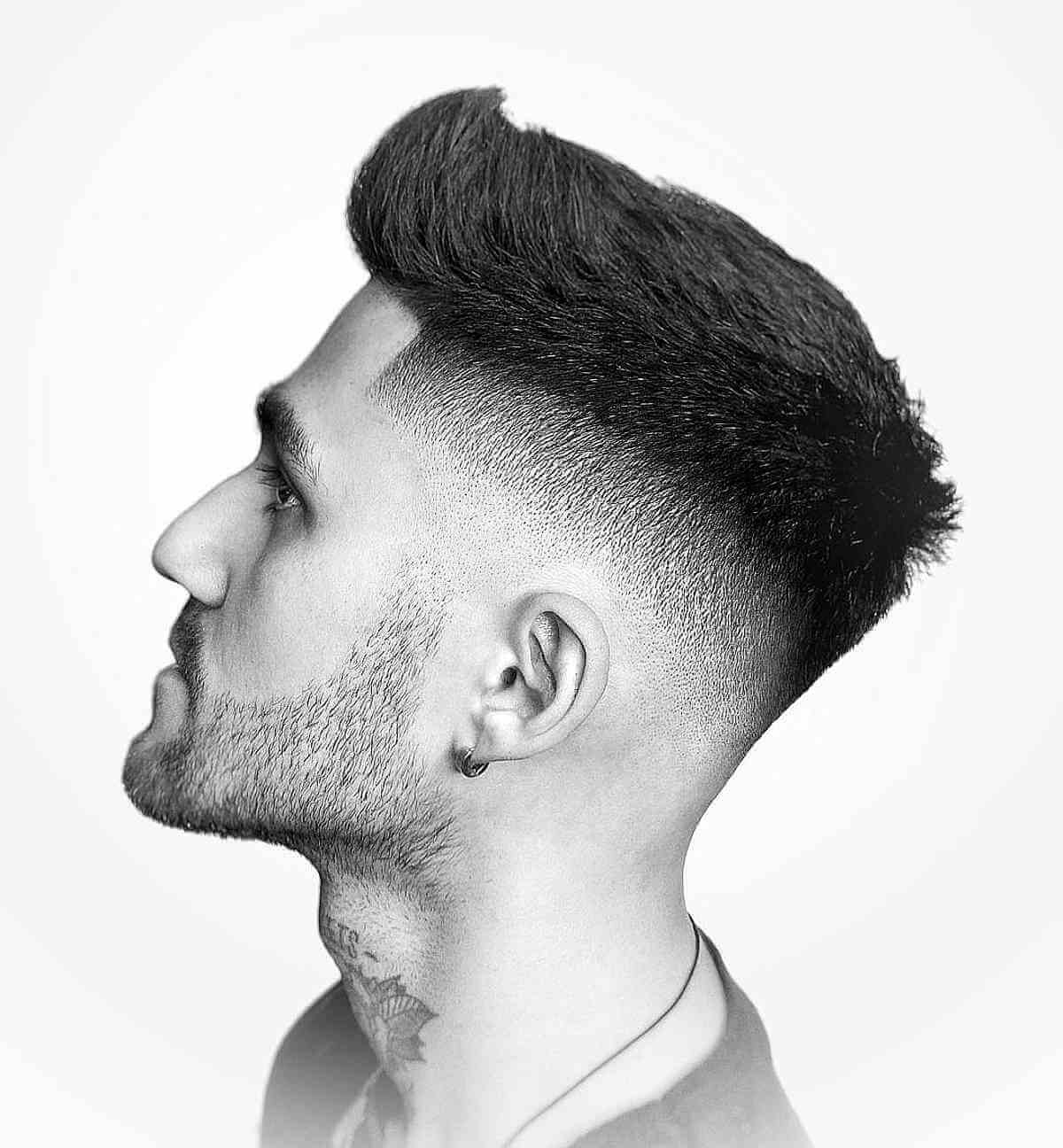 55 Dapper High Fade Haircuts for Men to Show Off