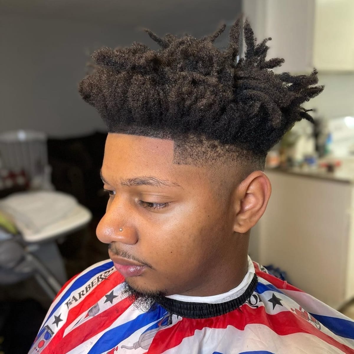 55 Dapper High Fade Haircuts for Men to Show Off