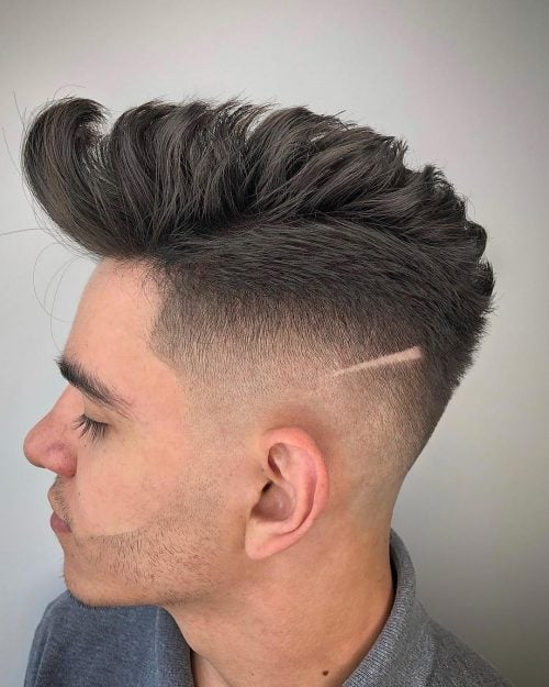 24 Best Pompadour Fade Haircuts for Men in 2025