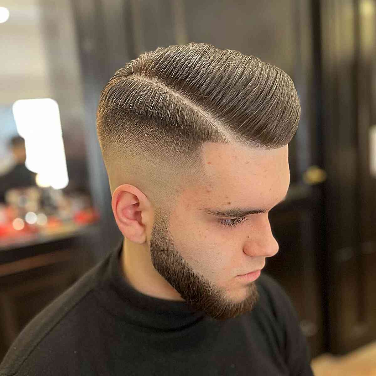 24 Best Pompadour Fade Haircuts for Men in 2025