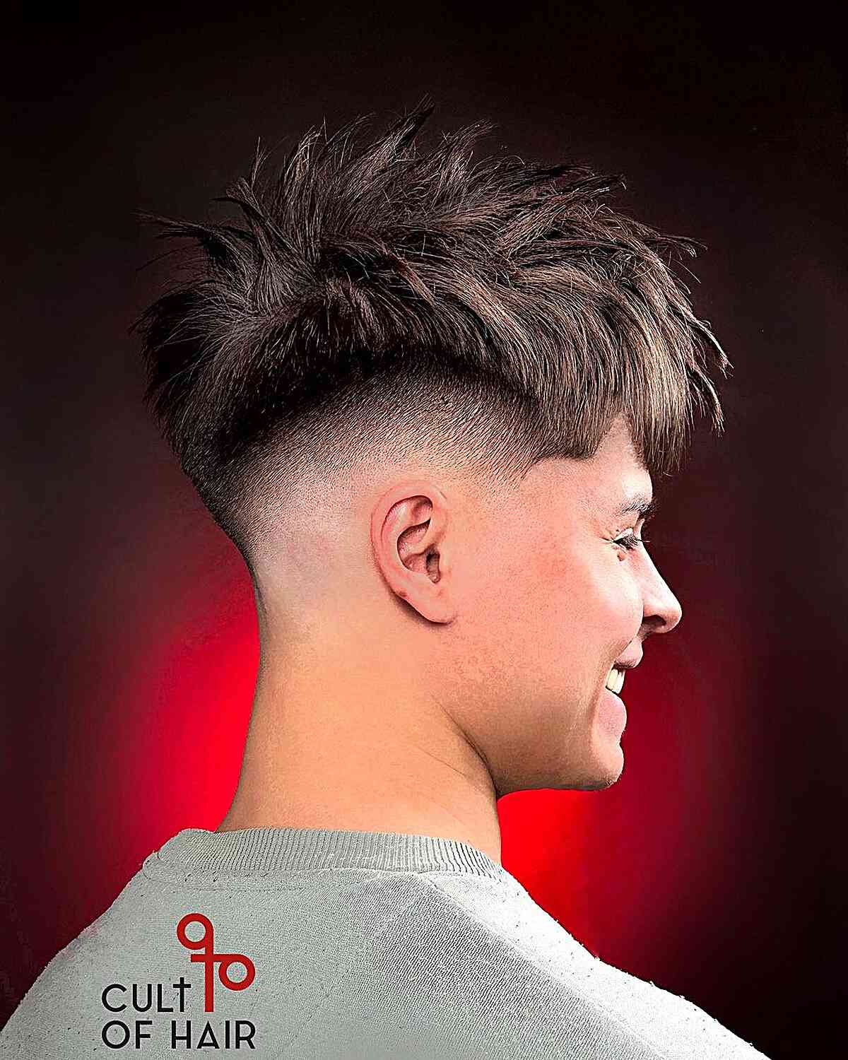 21 Trendy Faux Hawk Fade Haircuts for Men in 2025