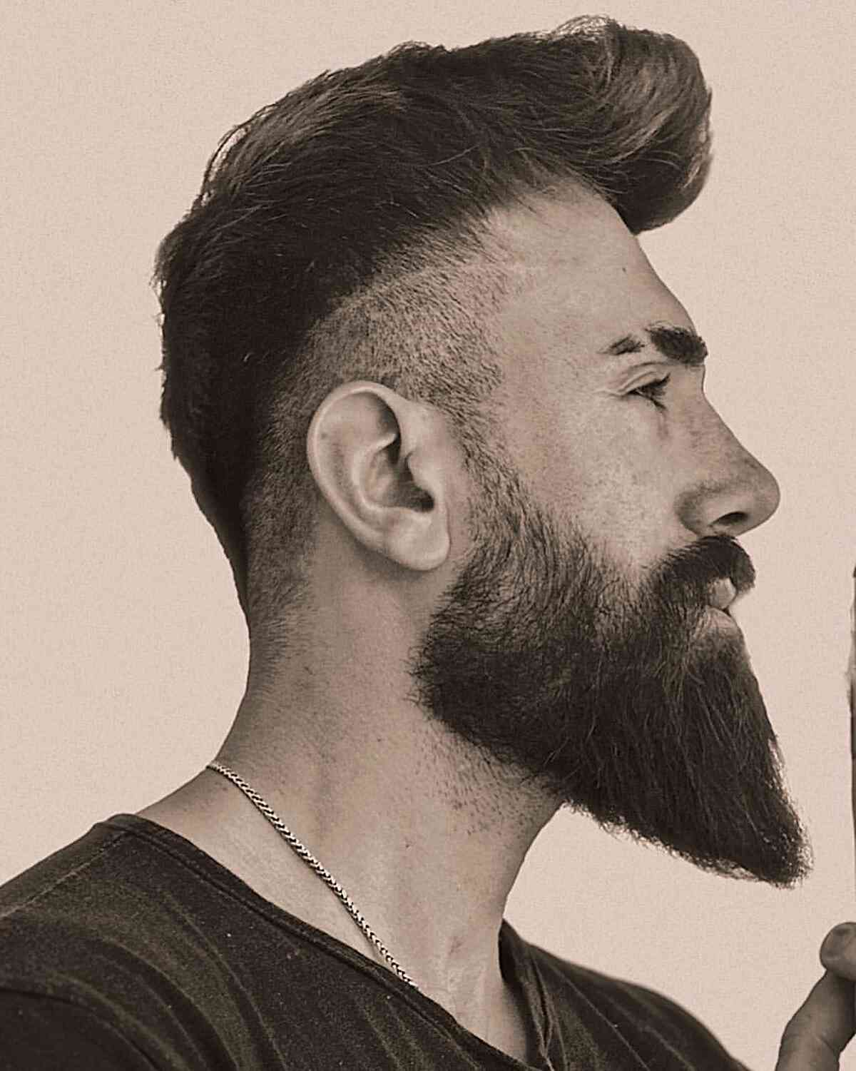 21 Trendy Faux Hawk Fade Haircuts for Men in 2025