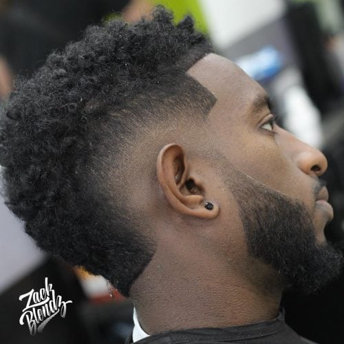 21 Trendy Faux Hawk Fade Haircuts for Men in 2025
