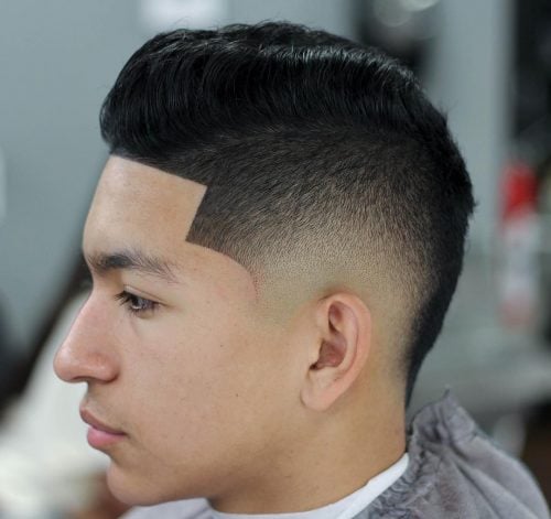 21 Trendy Faux Hawk Fade Haircuts for Men in 2025