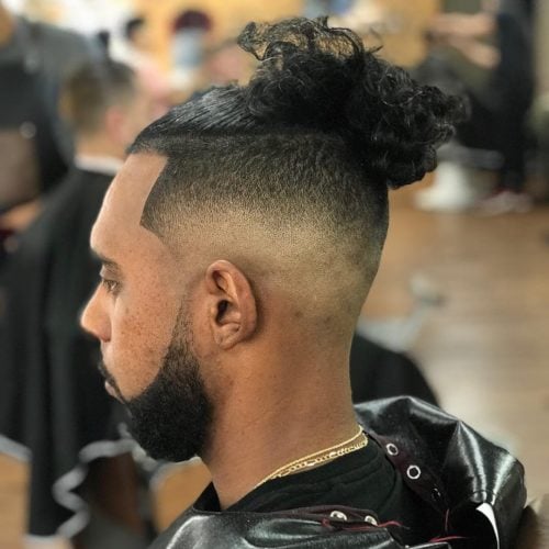 11 Awesome Man Bun Hairstyles With a Fade for 2025