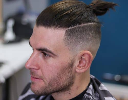 11 Awesome Man Bun Hairstyles With a Fade for 2025