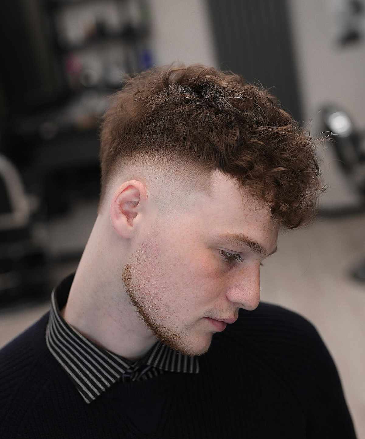 30 Curly Hair Fade Haircuts for Guys in 2025