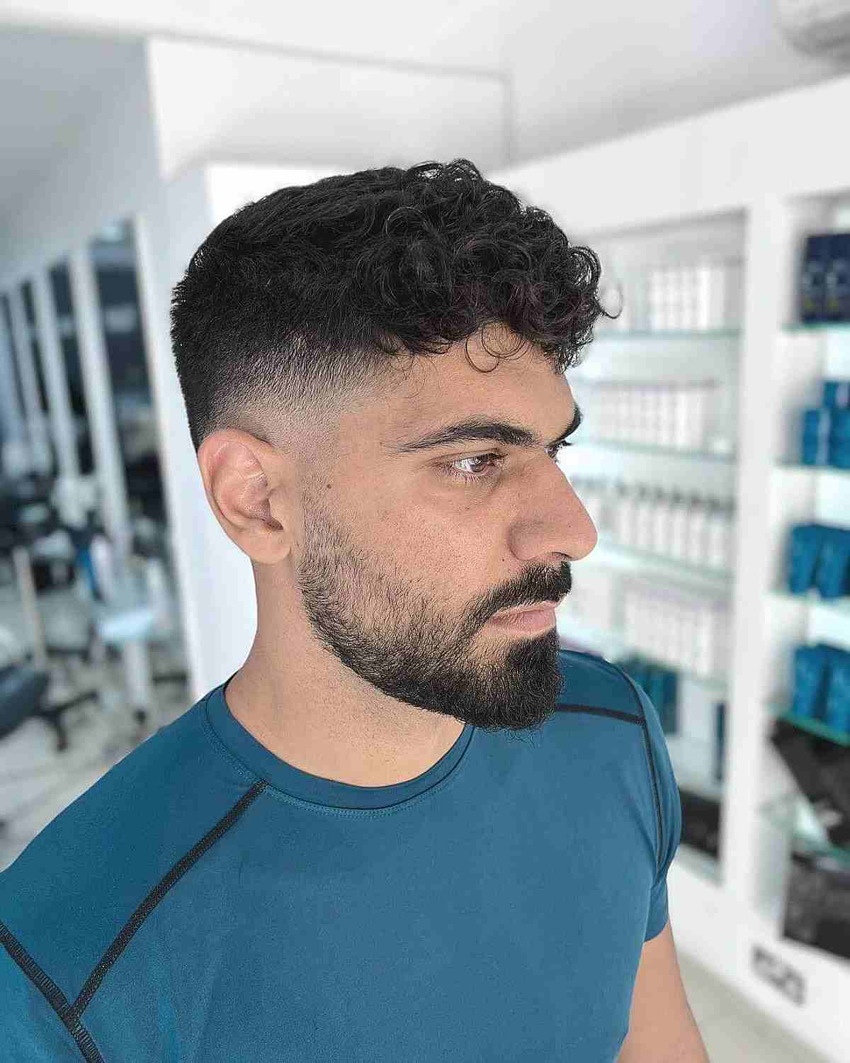 30 Curly Hair Fade Haircuts for Guys in 2025