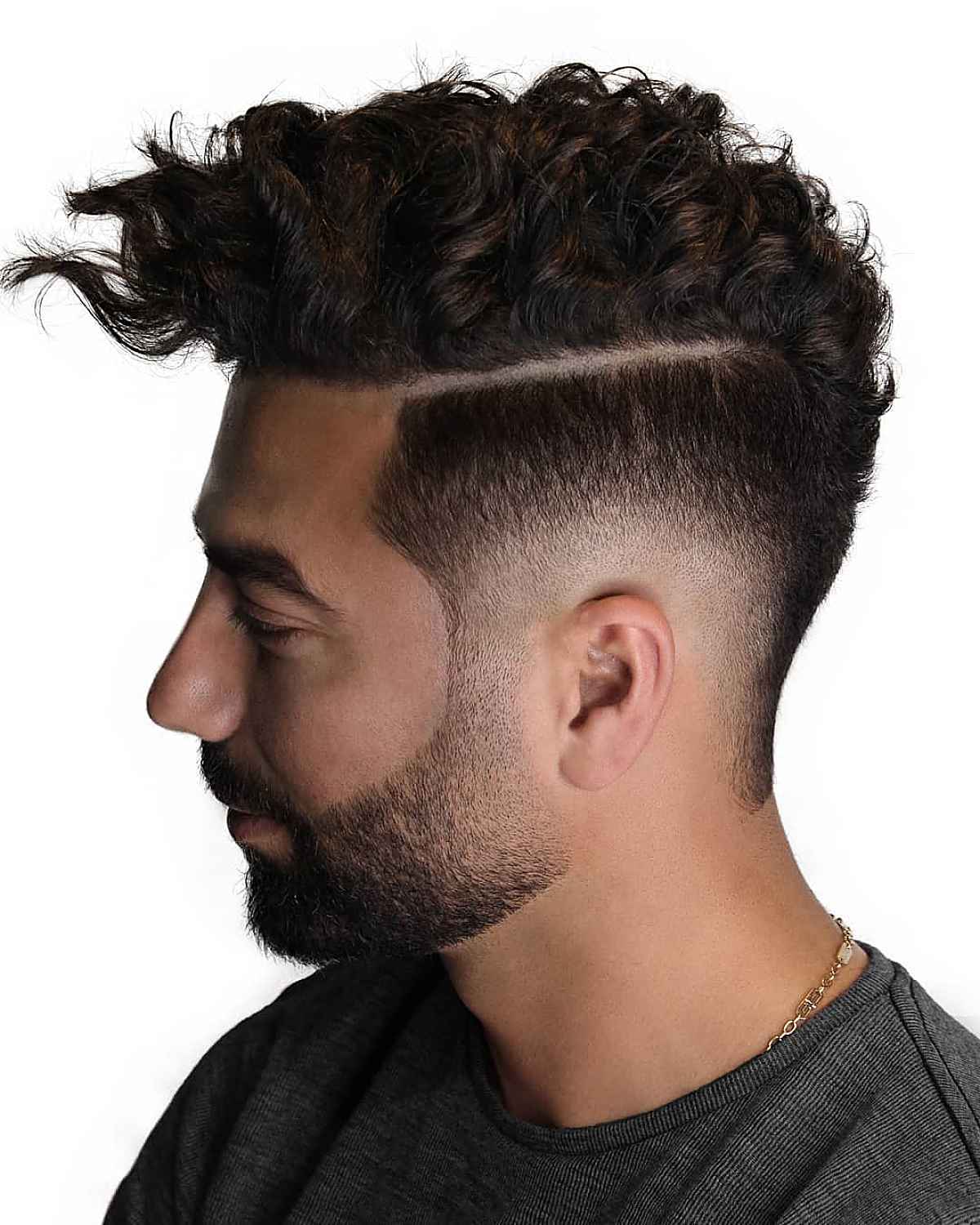 30 Curly Hair Fade Haircuts for Guys in 2025