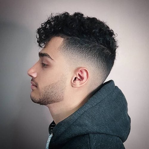 30 Curly Hair Fade Haircuts for Guys in 2025
