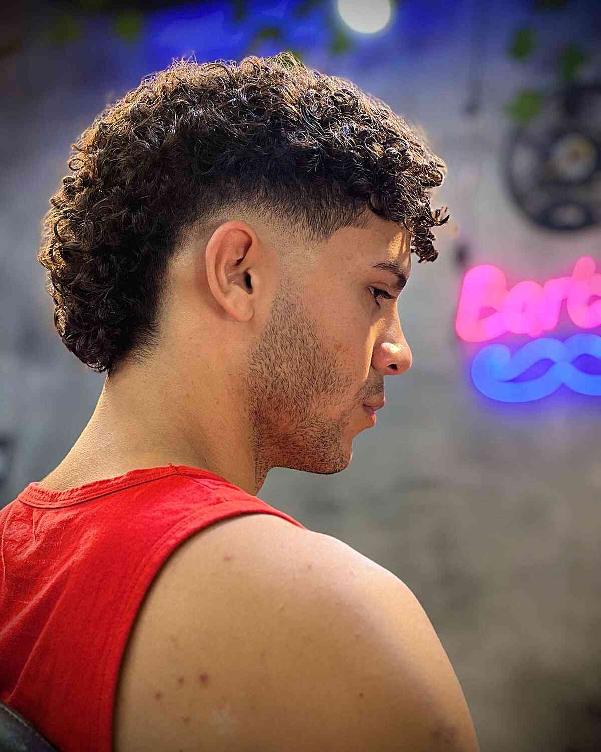 30 Curly Hair Fade Haircuts for Guys in 2025