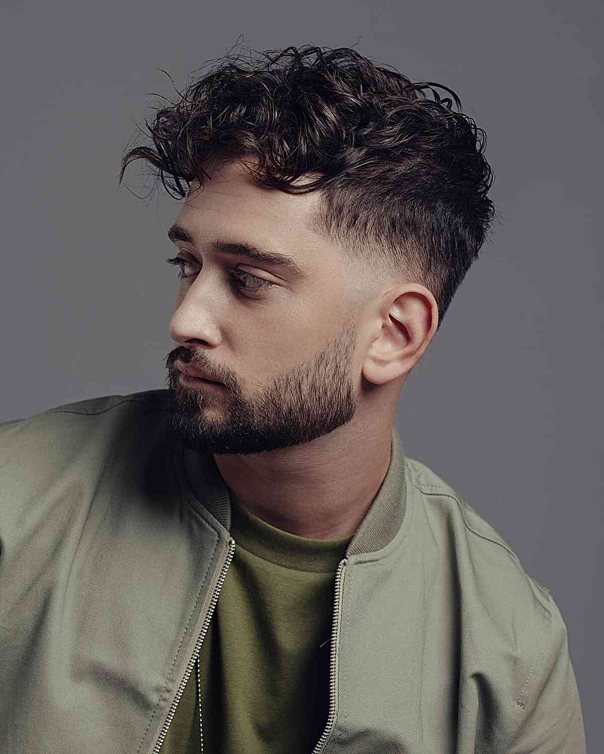 30 Curly Hair Fade Haircuts for Guys in 2025
