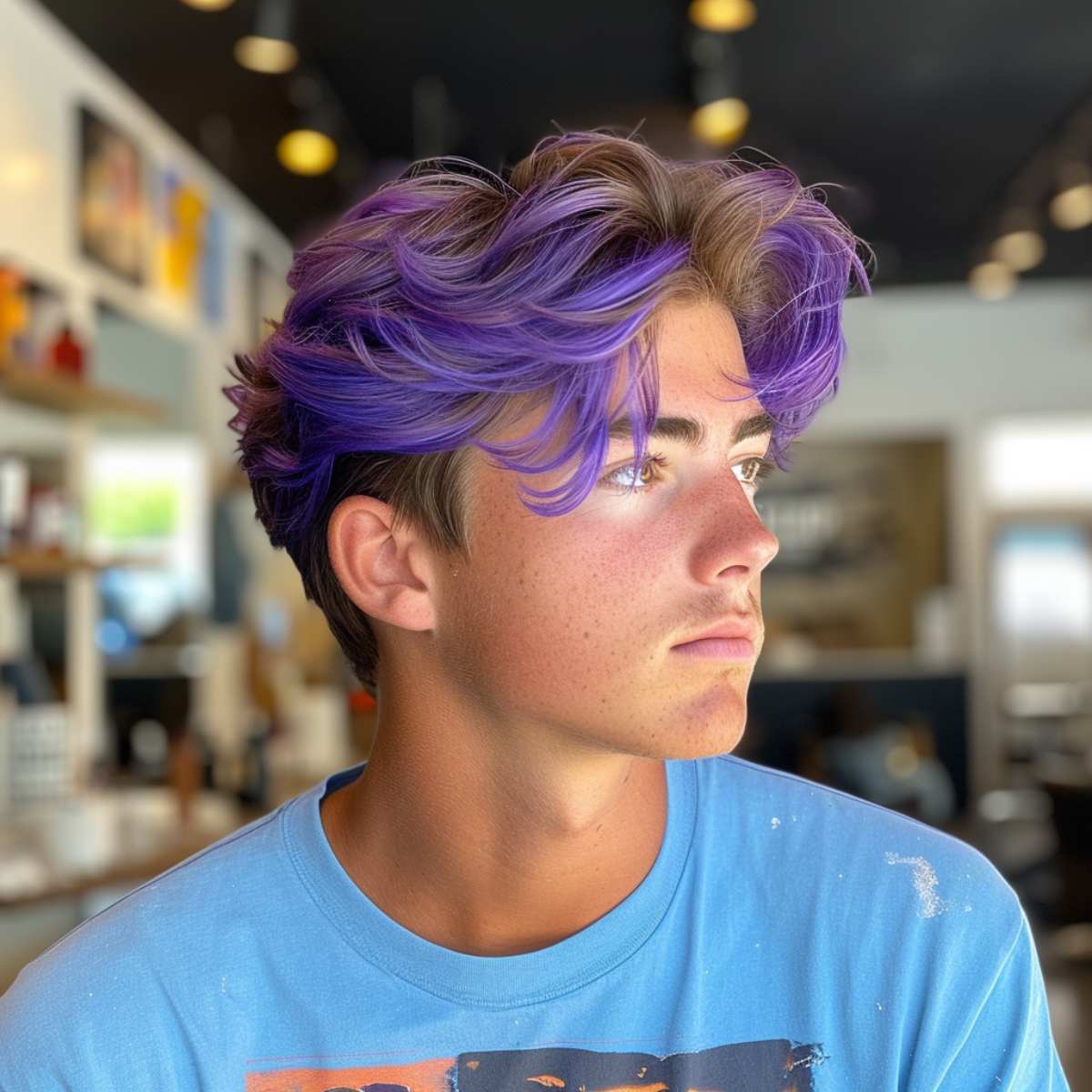 Hair Color for Men: 40 Examples Ranging from Vivids to Natural Hues