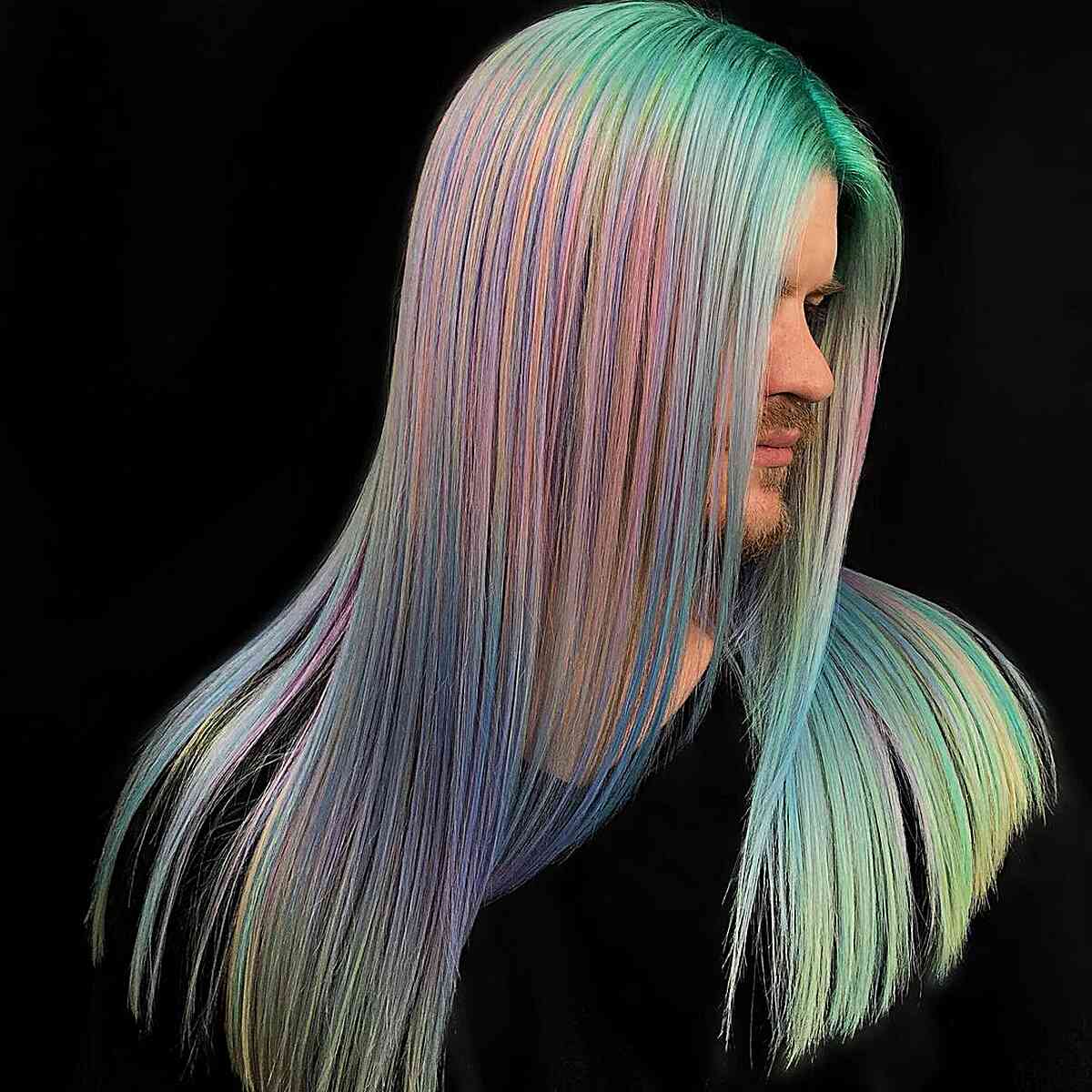 Hair Color for Men: 40 Examples Ranging from Vivids to Natural Hues