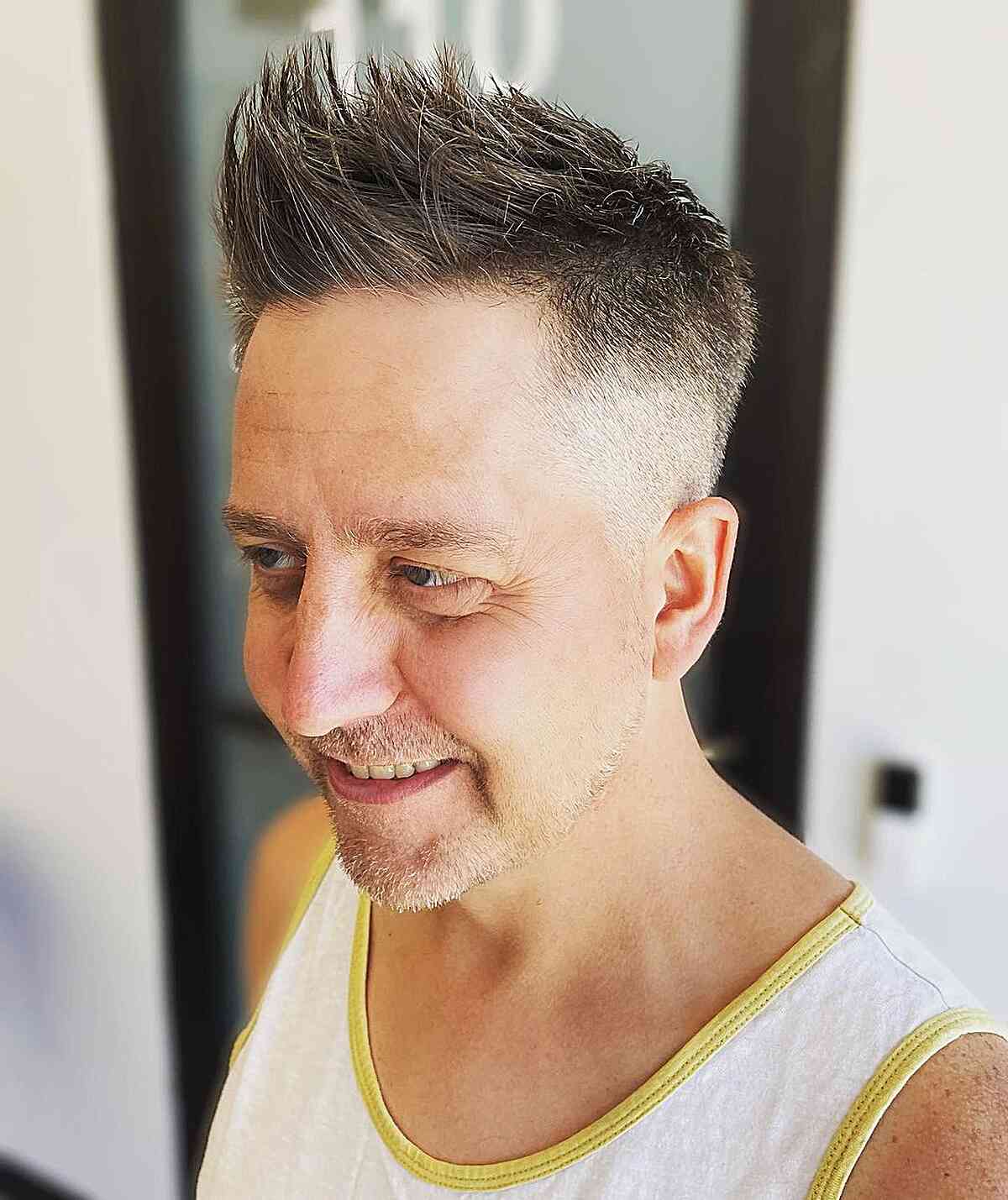 31 Best Faux Hawk Haircuts for Men Right Now