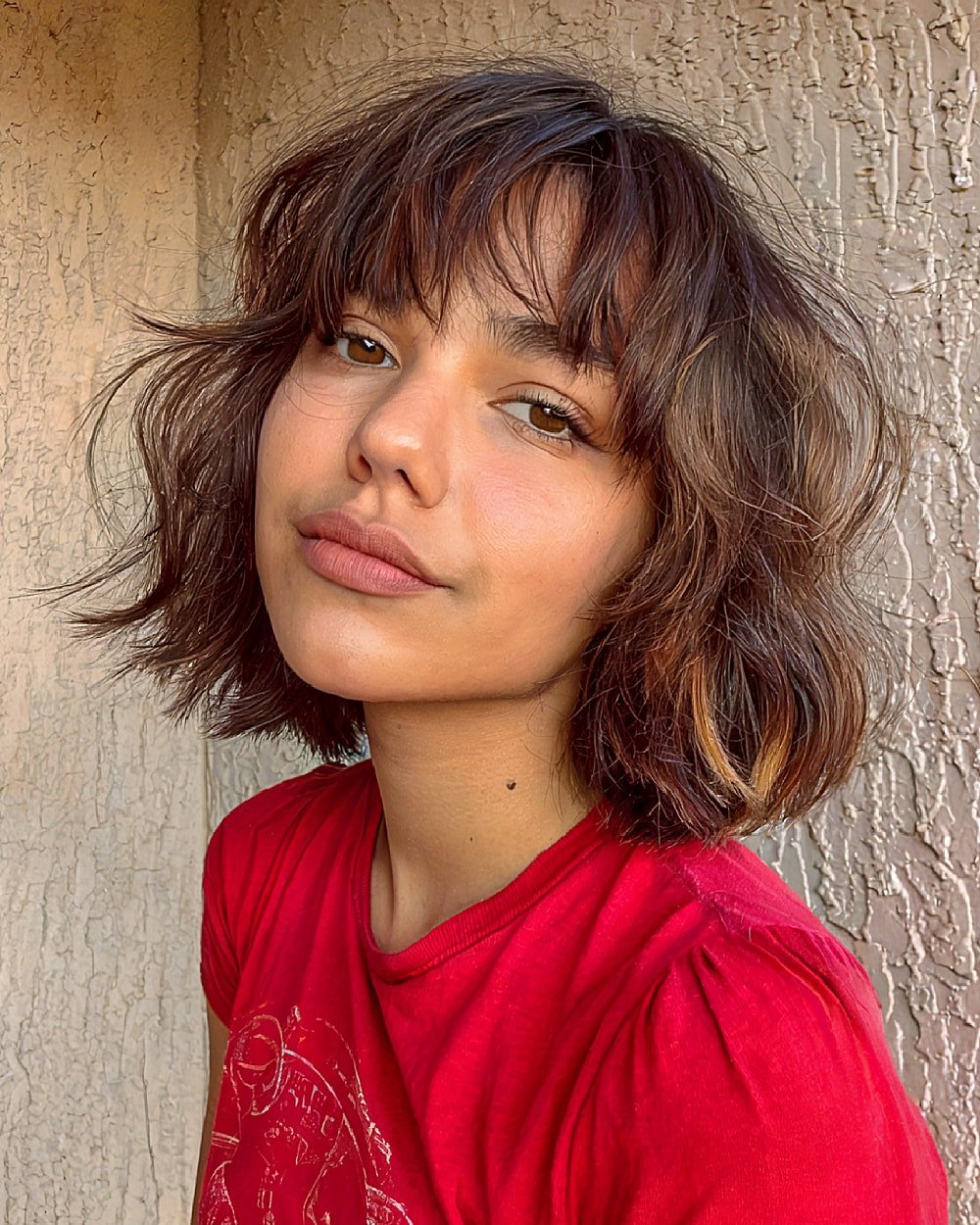20+ Flattering Wispy Bangs for Big Foreheads to Try in 2025