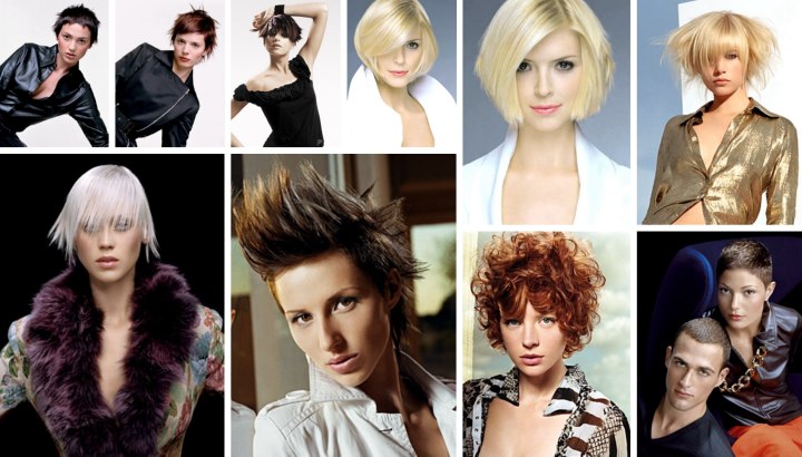 Short Hairstyles by La Biosthetique