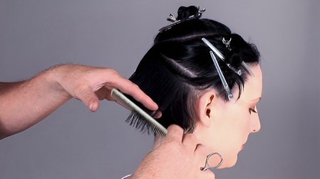 Graduated Bob with Halo