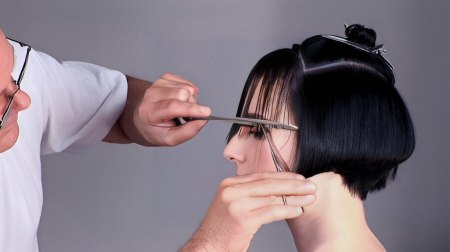 Graduated Bob with Halo