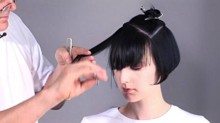 Graduated Bob with Halo