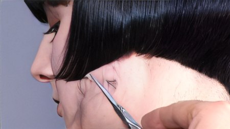 Graduated Bob with Halo