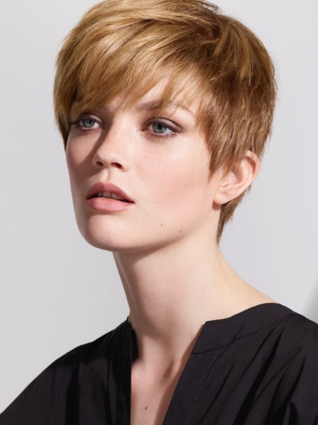 Feminine Short Haircut