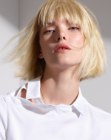 Blonde Pixie Cut