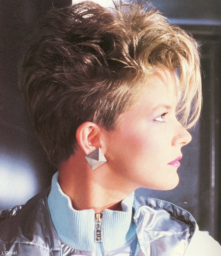 Shaved Neck Hairstyle
