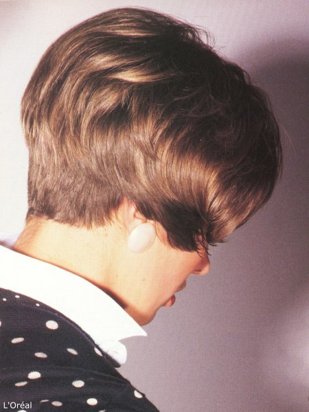 Short Eighties Hairstyle
