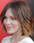 Medium Celebrity Hairstyles (1)