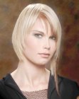 Neck-Length Hairstyle