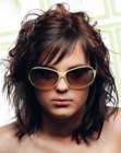 The Newest Semi-long  Hair Styles (11)