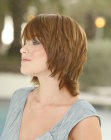 The Newest Semi-long  Hair Styles (11)