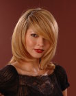 The Newest Semi-long  Hair Styles (11)