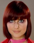 Semi-short Fashion Hairstyles (9)