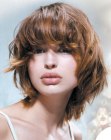 Semi-short Fashion Hairstyles (9)