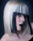 Semi-short Fashion Hairstyles (9)