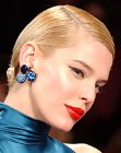 Shoulder-Length and Side Parting