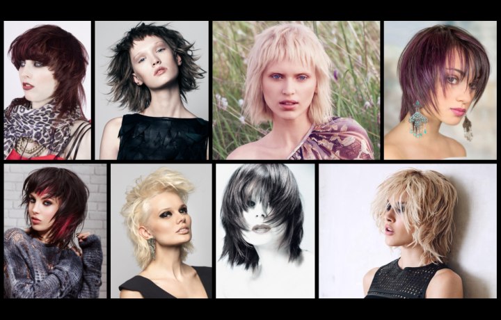 Choppy Medium Length Hairstyles