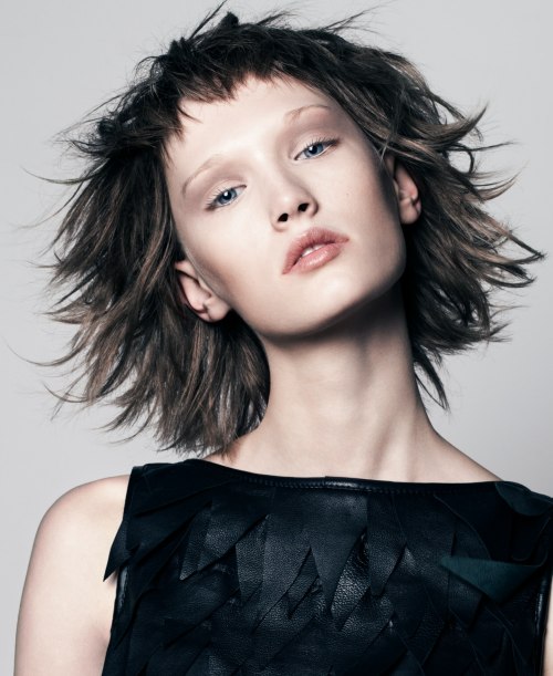 Choppy Medium Length Hairstyles