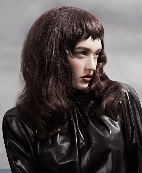 Hairstyles with Short Bangs