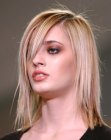 Haircut for a Wide Forehead