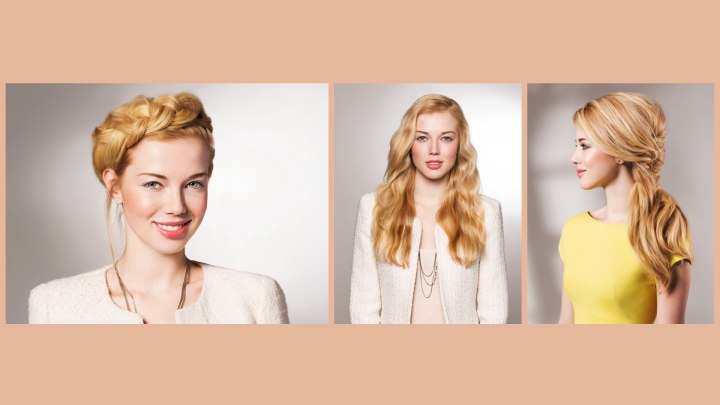 Casual Updos for Summer by Wellaflex