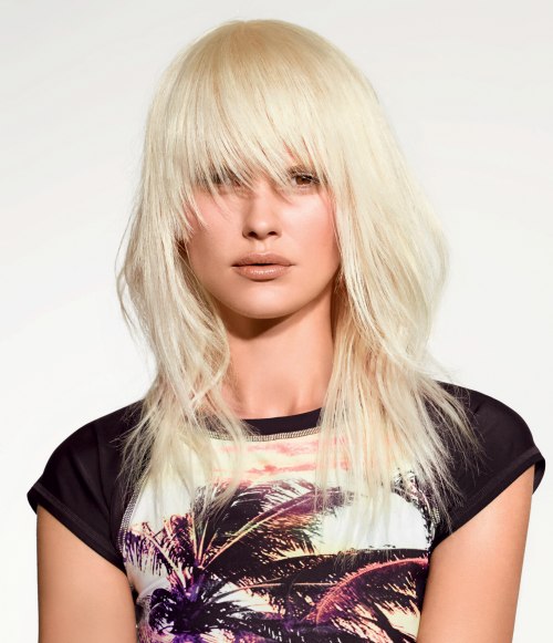 Long Hairstyles with Bangs