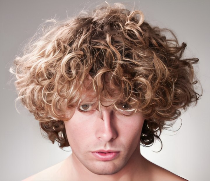 Mid-Length Men's Haircut