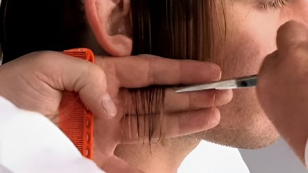 Mid-Length Men's Haircut
